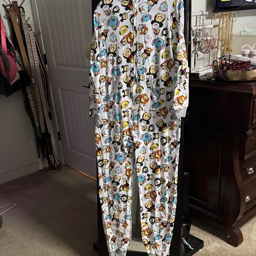 Vintage Disney Tsum Tsum Character Onesie- Size Large